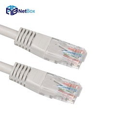 NetBox Patch Cable / Cat6 / UTP / 4Pair / PVC / Gray / 5M